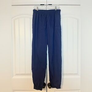 Vintage Adidas 90s Men’s Nylon Windbreaker Jogger Pants Size Medium Blue